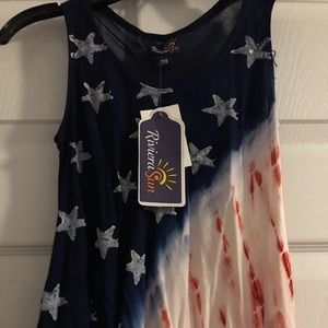 Rivera Sun Girls Americana Tunic Size 6 New